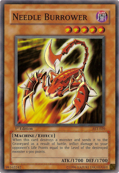 Needle Burrower [AST-020] Super Rare | Jomio and Rueliete's Cards and Comics