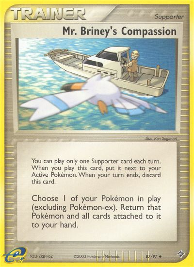Mr. Briney's Compassion (87/97) [EX: Dragon] | Jomio and Rueliete's Cards and Comics