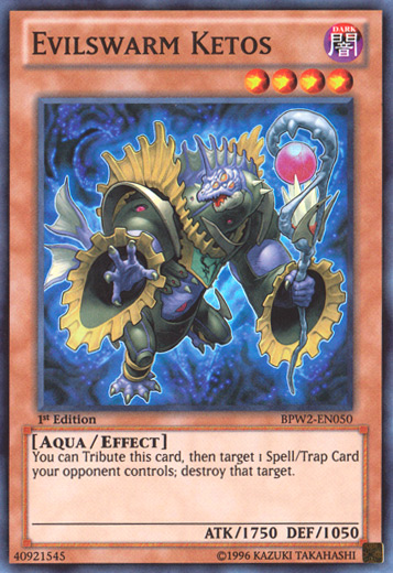 Evilswarm Ketos [BPW2-EN050] Super Rare | Jomio and Rueliete's Cards and Comics