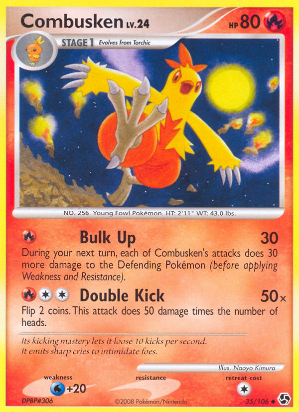 Combusken (35/106) [Diamond & Pearl: Great Encounters] | Jomio and Rueliete's Cards and Comics