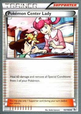 Pokemon Center Lady (93/106) (Punches 'n' Bites - Patrick Martinez) [World Championships 2015] | Jomio and Rueliete's Cards and Comics