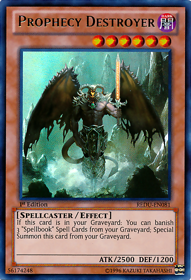 Prophecy Destroyer [REDU-EN081] Ultra Rare | Jomio and Rueliete's Cards and Comics
