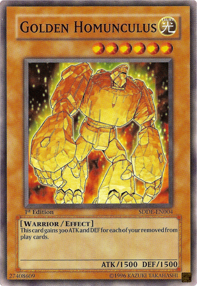 Golden Homunculus [SDDE-EN004] Common | Jomio and Rueliete's Cards and Comics
