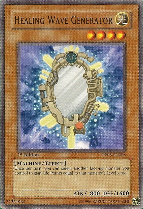 Healing Wave Generator [DP08-EN008] Common | Jomio and Rueliete's Cards and Comics
