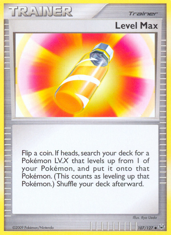 Level Max (107/127) [Platinum: Base Set] | Jomio and Rueliete's Cards and Comics