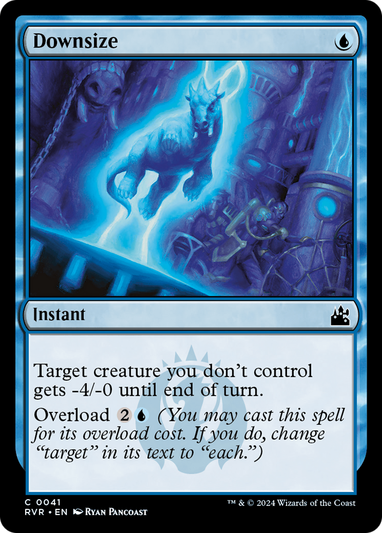Downsize [Ravnica Remastered] | Jomio and Rueliete's Cards and Comics