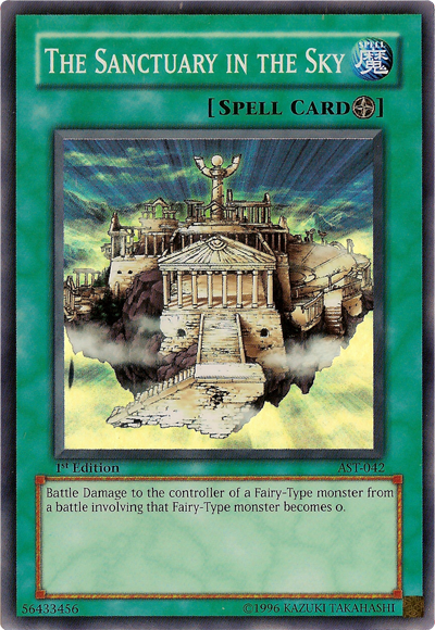 The Sanctuary in the Sky [AST-042] Super Rare | Jomio and Rueliete's Cards and Comics