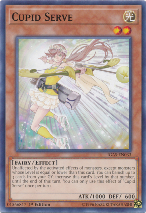Cupid Serve [IGAS-EN033] Common | Jomio and Rueliete's Cards and Comics