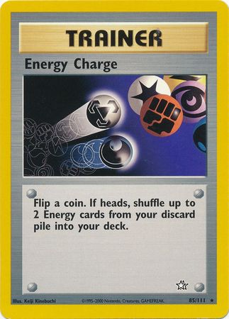 Energy Charge (85/111) [Neo Genesis Unlimited] | Jomio and Rueliete's Cards and Comics