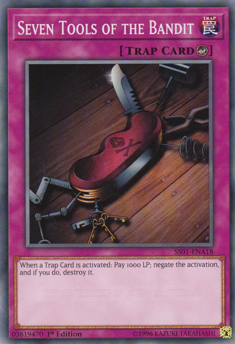 Seven Tools of the Bandit [SS01-ENA18] Common | Jomio and Rueliete's Cards and Comics