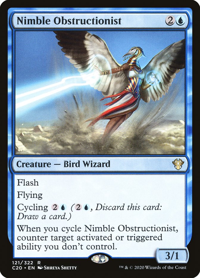 Nimble Obstructionist [Commander 2020] | Jomio and Rueliete's Cards and Comics