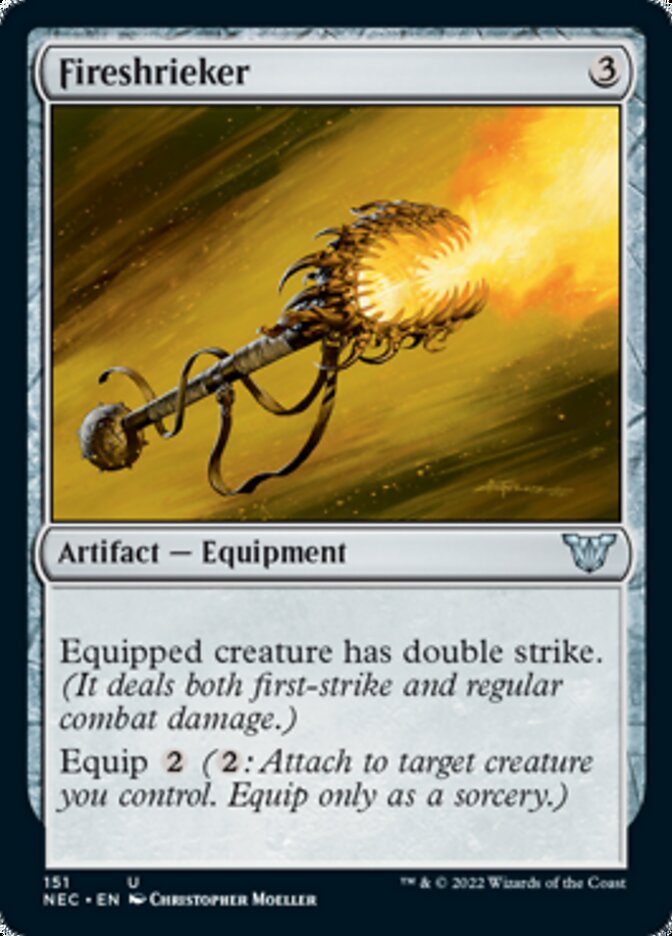 Fireshrieker [Kamigawa: Neon Dynasty Commander] | Jomio and Rueliete's Cards and Comics
