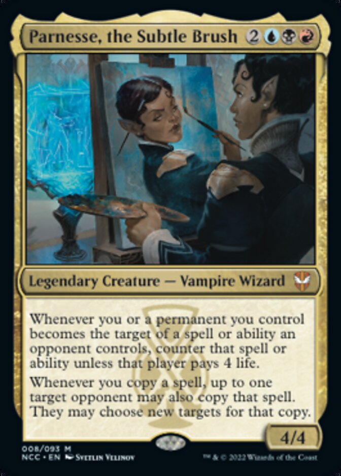 Parnesse, the Subtle Brush [Streets of New Capenna Commander] | Jomio and Rueliete's Cards and Comics