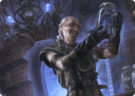 Delver of Secrets Art Card [Innistrad: Midnight Hunt Art Series] | Jomio and Rueliete's Cards and Comics