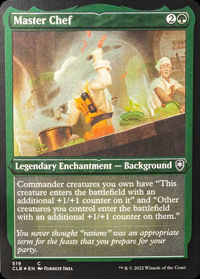 Master Chef (Foil Etched) [Commander Legends: Battle for Baldur's Gate] | Jomio and Rueliete's Cards and Comics