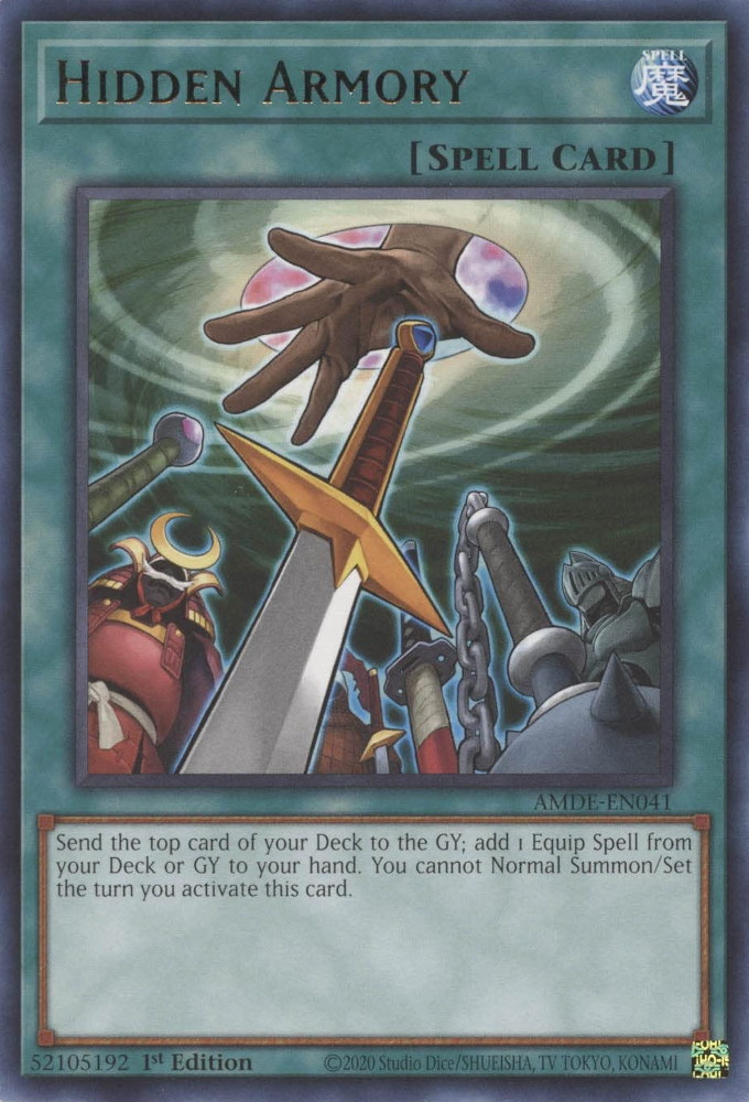 Hidden Armory [AMDE-EN041] Rare | Jomio and Rueliete's Cards and Comics