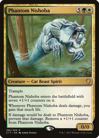 Phantom Nishoba [Commander 2017] | Jomio and Rueliete's Cards and Comics