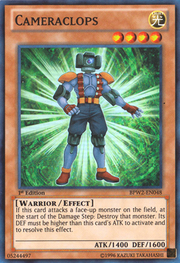 Cameraclops [BPW2-EN048] Super Rare | Jomio and Rueliete's Cards and Comics