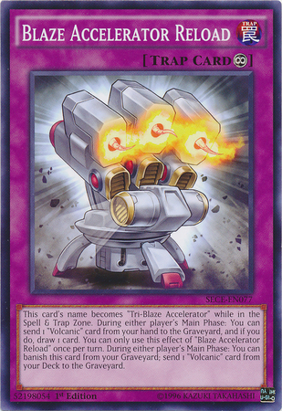 Blaze Accelerator Reload [SECE-EN077] Common | Jomio and Rueliete's Cards and Comics