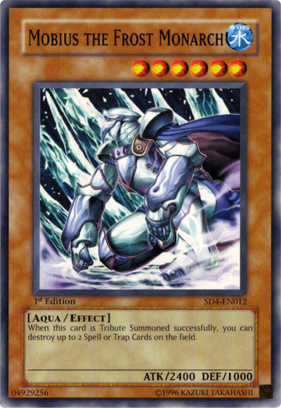 Mobius the Frost Monarch [SD4-EN012] Common | Jomio and Rueliete's Cards and Comics