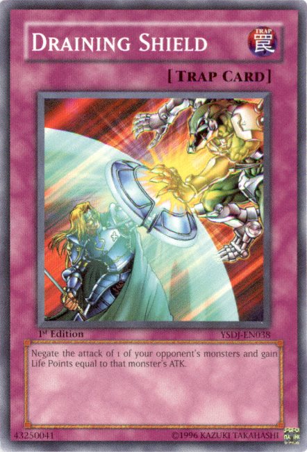 Draining Shield [YSDJ-EN038] Common | Jomio and Rueliete's Cards and Comics