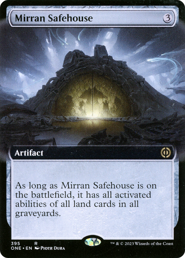 Mirran Safehouse (Extended Art) [Phyrexia: All Will Be One] | Jomio and Rueliete's Cards and Comics