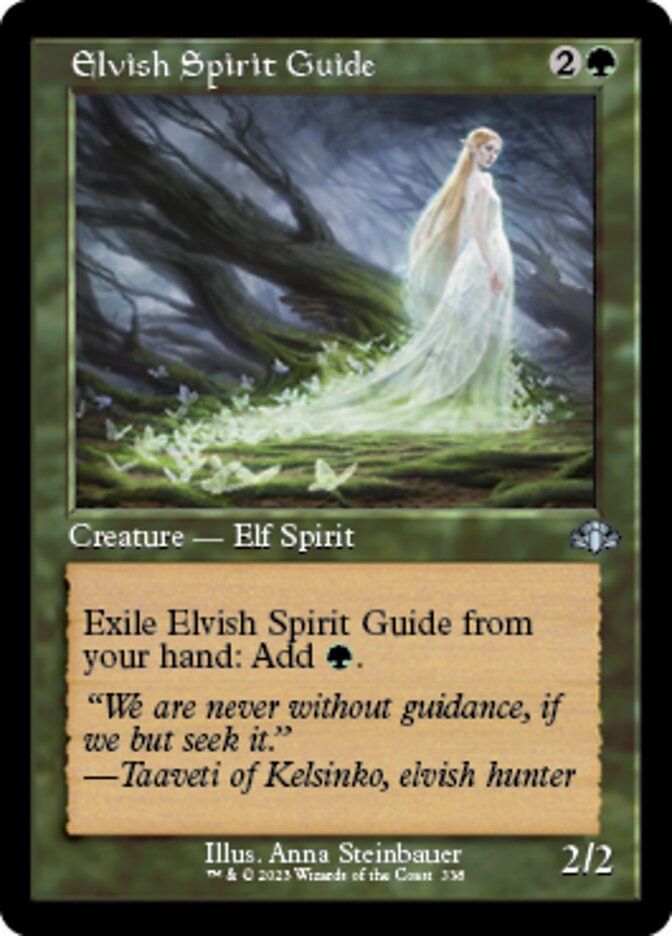 Elvish Spirit Guide (Retro) [Dominaria Remastered] | Jomio and Rueliete's Cards and Comics