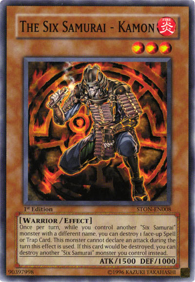 The Six Samurai - Kamon [STON-EN008] Common | Jomio and Rueliete's Cards and Comics