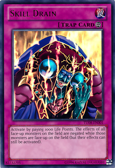 Skill Drain [TU08-EN001] Ultra Rare | Jomio and Rueliete's Cards and Comics