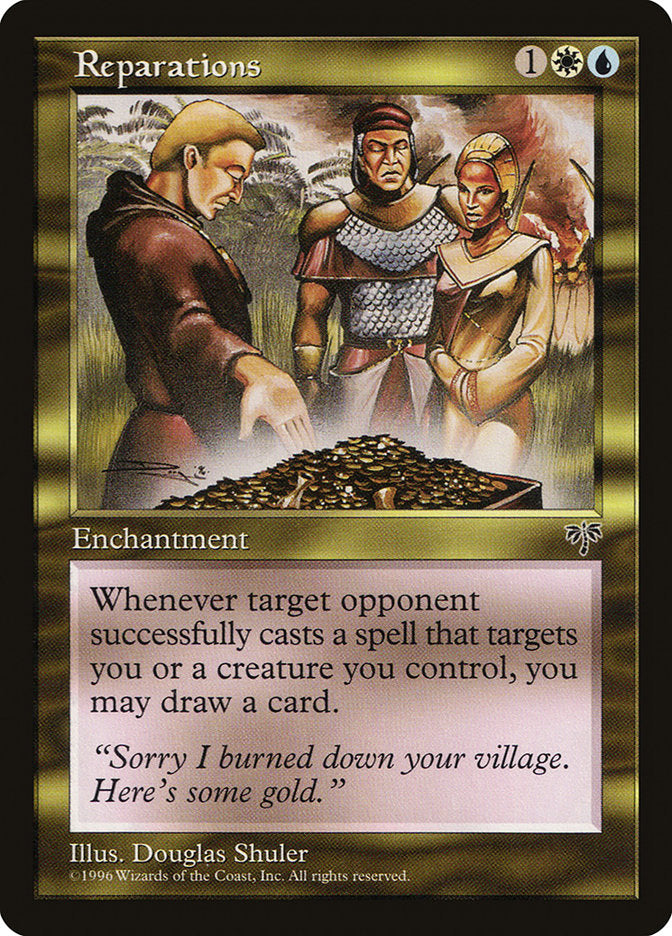 Reparations [Mirage] | Jomio and Rueliete's Cards and Comics