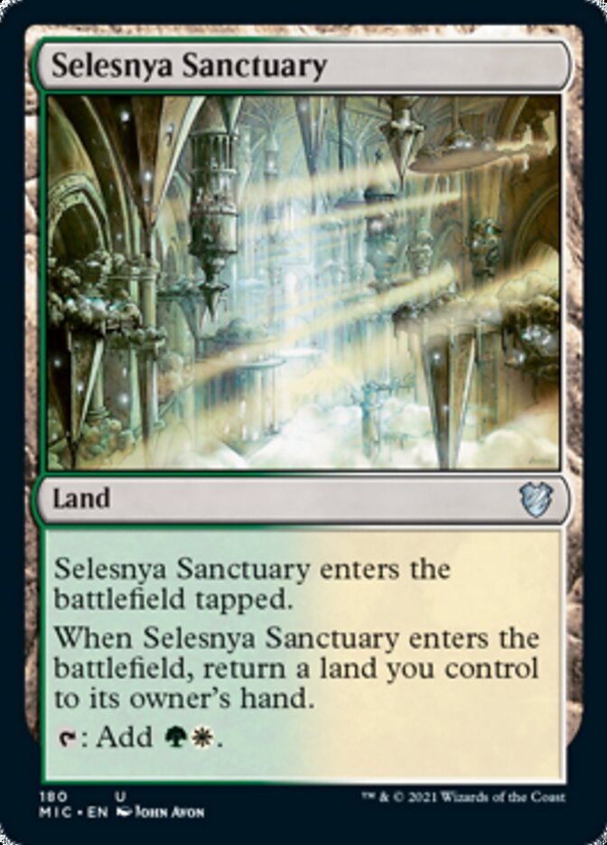 Selesnya Sanctuary [Innistrad: Midnight Hunt Commander] | Jomio and Rueliete's Cards and Comics