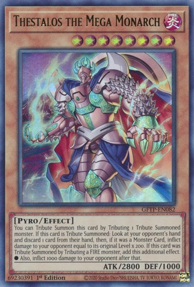Thestalos the Mega Monarch [GFTP-EN082] Ultra rare | Jomio and Rueliete's Cards and Comics