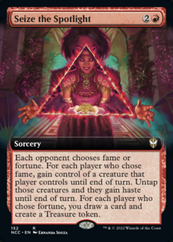 Seize the Spotlight (Extended Art) [Streets of New Capenna Commander] | Jomio and Rueliete's Cards and Comics