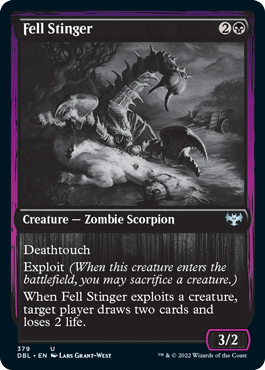 Fell Stinger [Innistrad: Double Feature] | Jomio and Rueliete's Cards and Comics