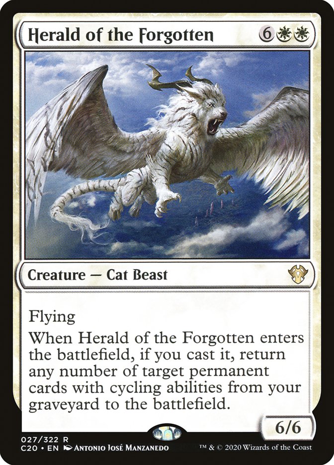 Herald of the Forgotten [Commander 2020] | Jomio and Rueliete's Cards and Comics