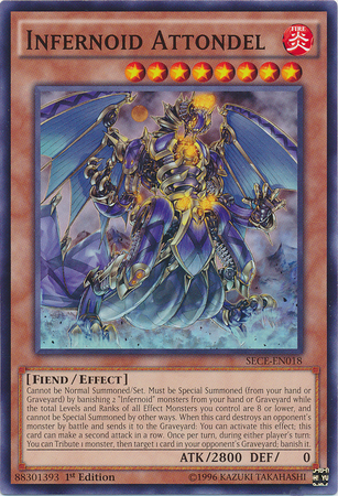 Infernoid Attondel [SECE-EN018] Common | Jomio and Rueliete's Cards and Comics