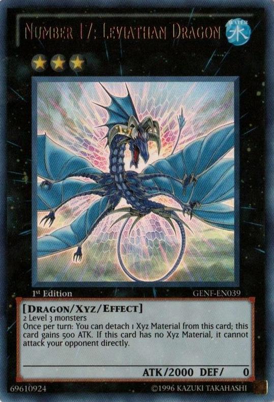 Number 17: Leviathan Dragon [GENF-EN039] Ultra Rare | Jomio and Rueliete's Cards and Comics