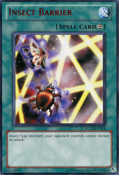 Insect Barrier (Red) [DL13-EN014] Rare | Jomio and Rueliete's Cards and Comics