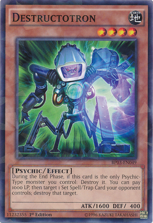 Destructotron (Shatterfoil) [BP03-EN049] Common | Jomio and Rueliete's Cards and Comics