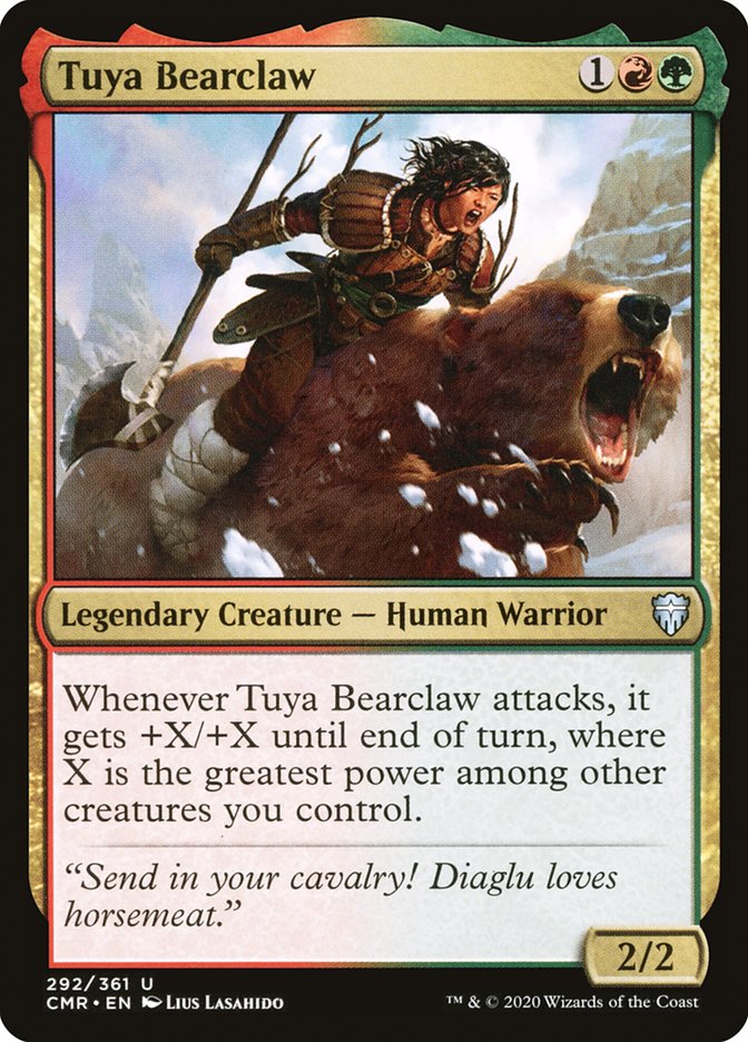 Tuya Bearclaw [Commander Legends] | Jomio and Rueliete's Cards and Comics