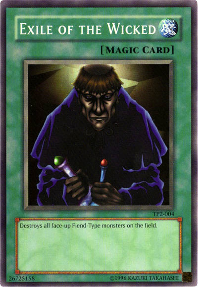 Exile of the Wicked [TP2-004] Super Rare | Jomio and Rueliete's Cards and Comics