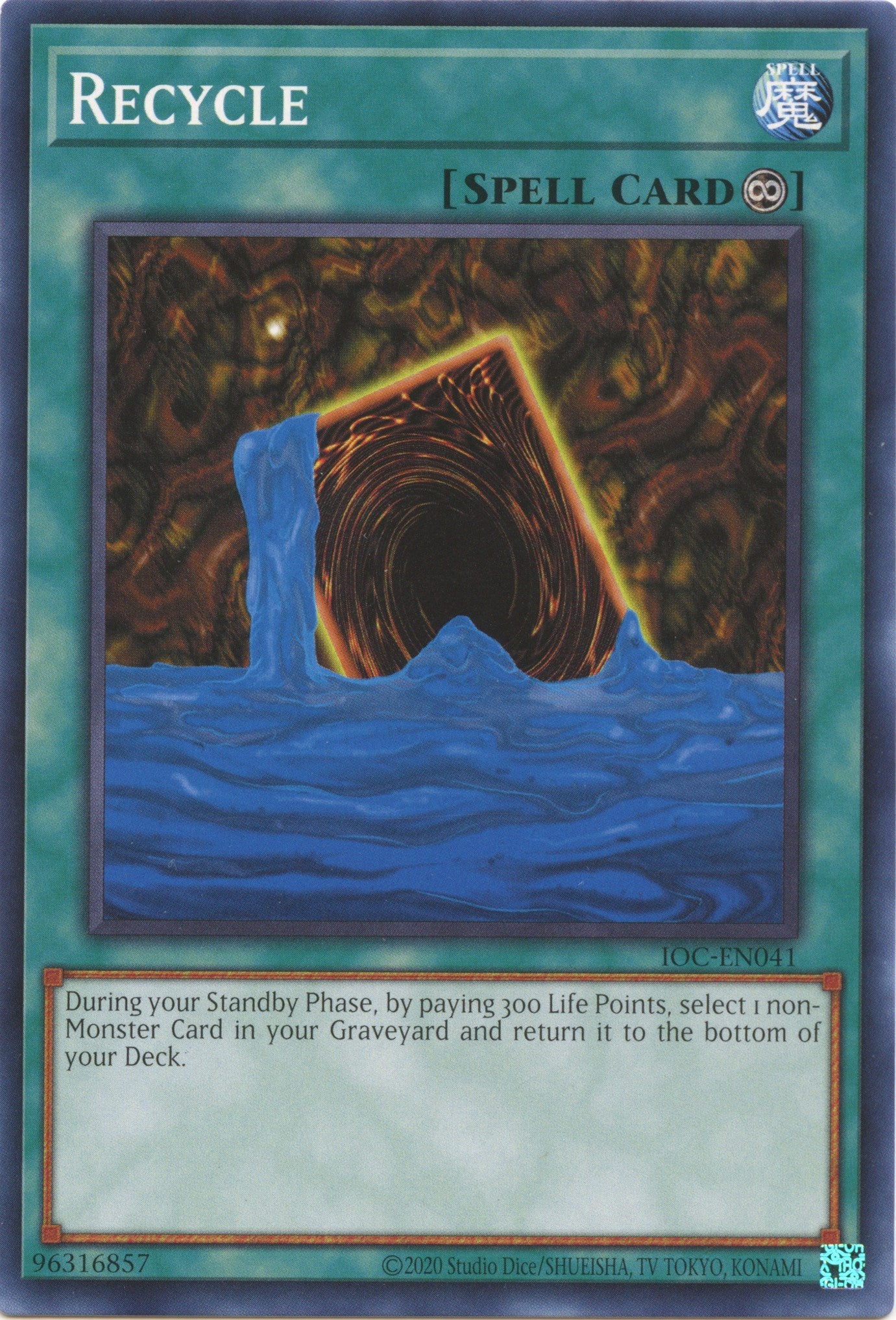 Recycle (25th Anniversary) [IOC-EN041] Common | Jomio and Rueliete's Cards and Comics