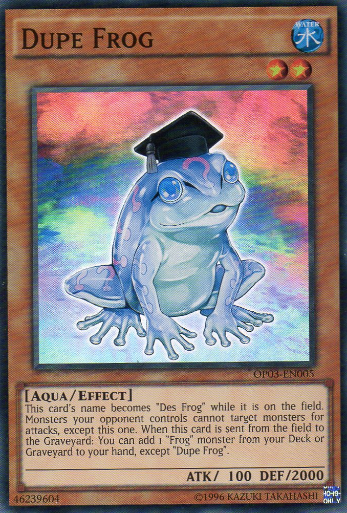 Dupe Frog [OP03-EN005] Super Rare | Jomio and Rueliete's Cards and Comics
