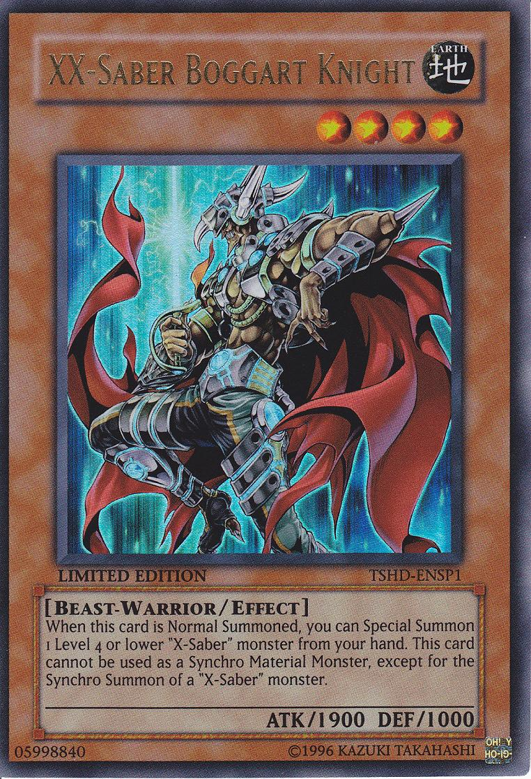 XX-Saber Boggart Knight [TSHD-ENSP1] Ultra Rare | Jomio and Rueliete's Cards and Comics