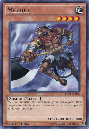 Mezuki [BP03-EN046] Rare | Jomio and Rueliete's Cards and Comics