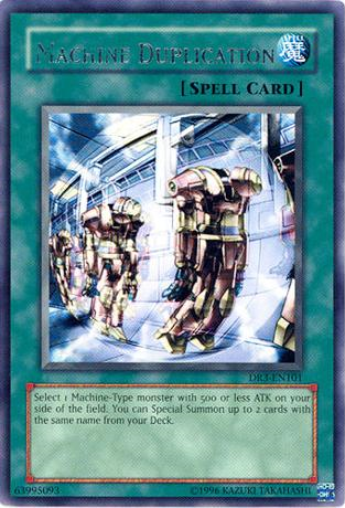 Machine Duplication [DR3-EN101] Rare | Jomio and Rueliete's Cards and Comics