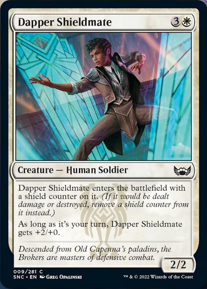 Dapper Shieldmate [Streets of New Capenna] | Jomio and Rueliete's Cards and Comics