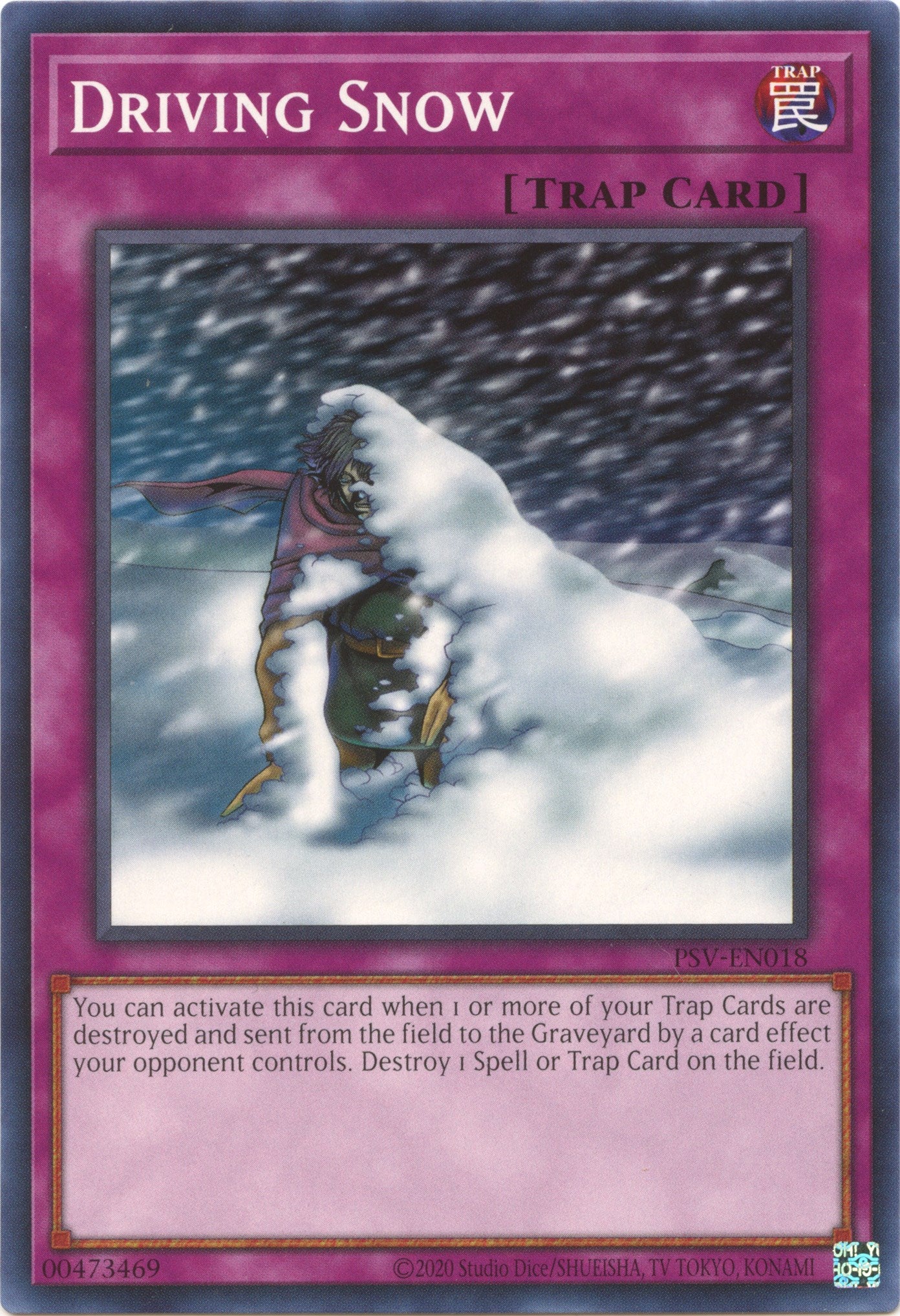 Driving Snow (25th Anniversary) [PSV-EN018] Common | Jomio and Rueliete's Cards and Comics