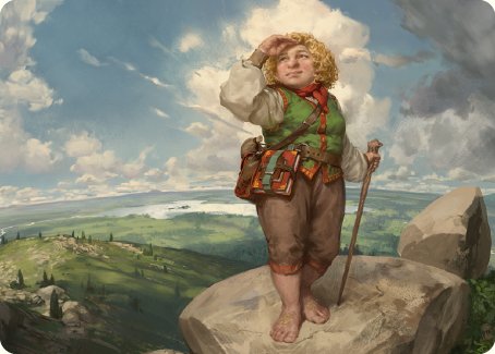 Elanor Gardner Art Card [The Lord of the Rings: Tales of Middle-earth Art Series] | Jomio and Rueliete's Cards and Comics