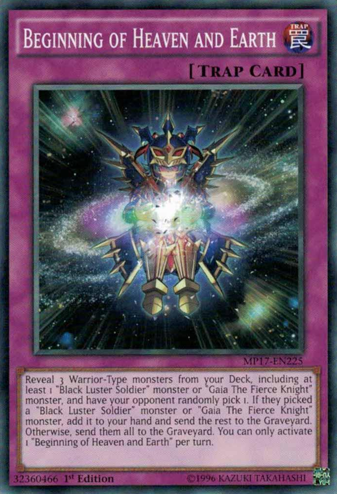 Beginning of Heaven and Earth [MP17-EN225] Common | Jomio and Rueliete's Cards and Comics